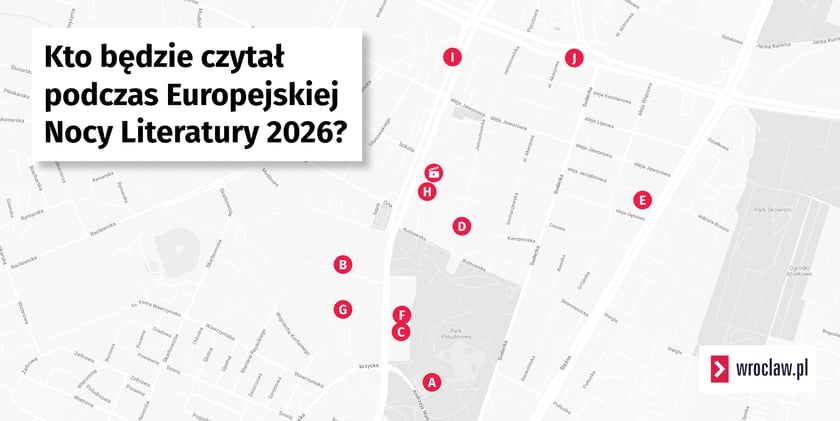 W tych miejscach odbędą się czytania w ramach Europejskiej Nocy Literatury 2026