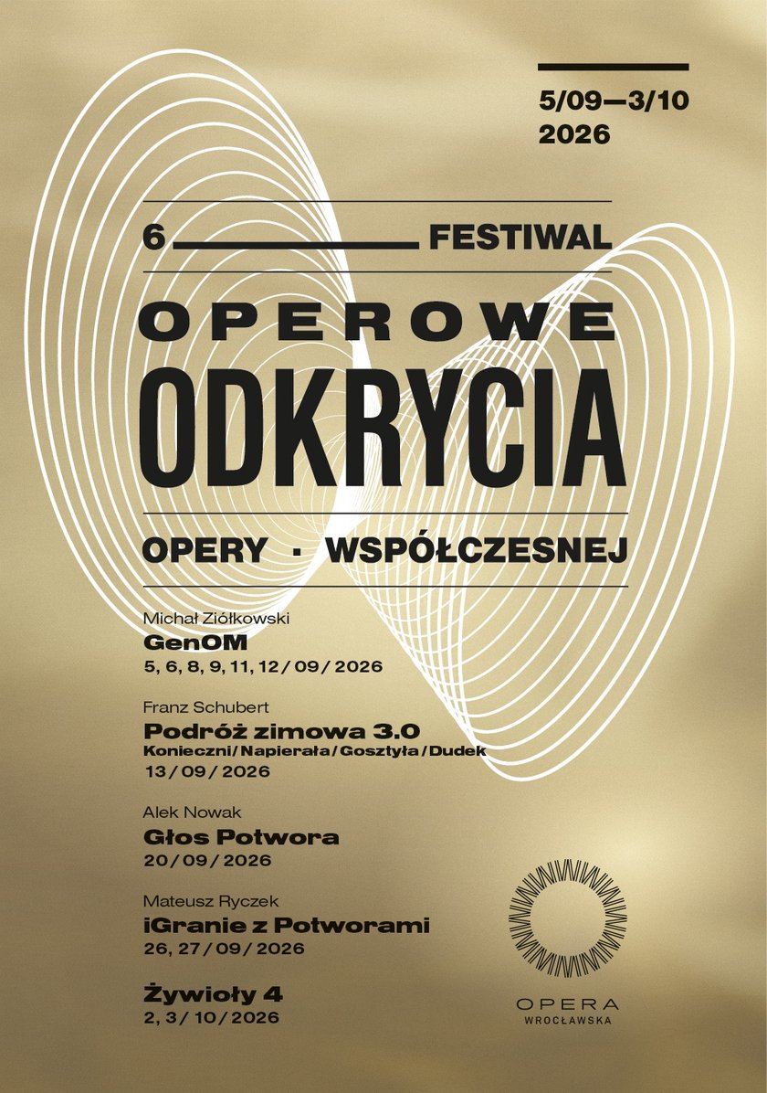Festiwal Opery Współczesnej wraca do Wrocławia. Program