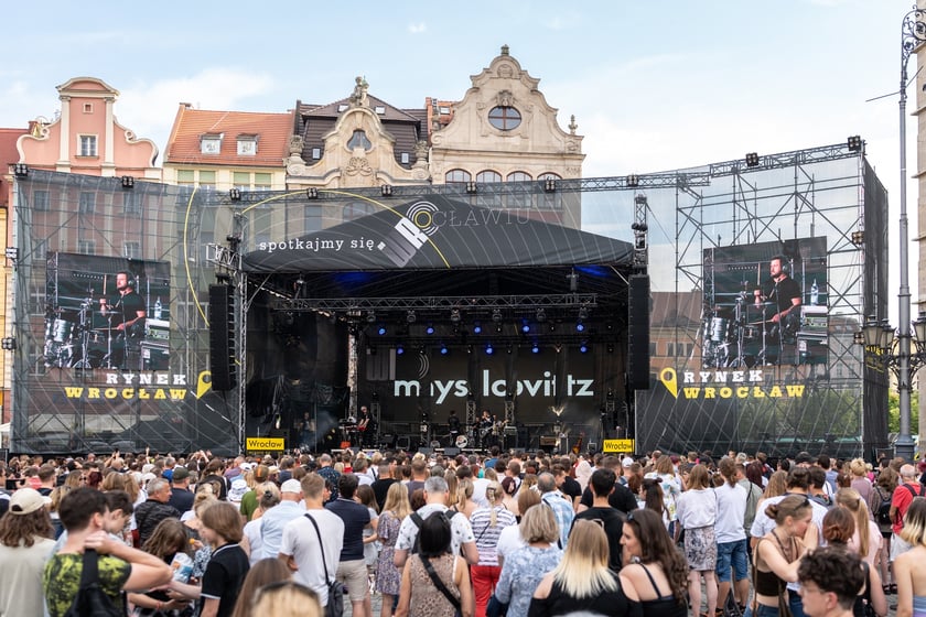 Myslovitz koncert Rynek Wrocław