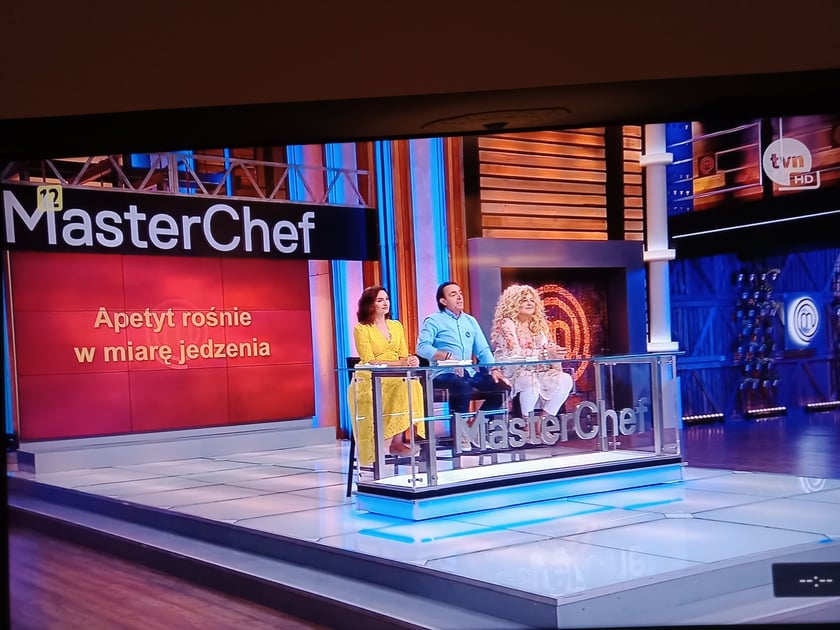 Program MasterChef można oglądać w każdą niedzielę, o godz. 20.