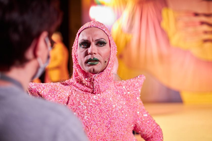 próba prasowa do spektaklu ?Priscilla Królowa Pustyni. Musical? w Capitolu