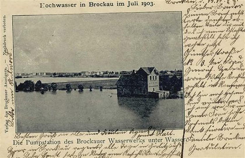 Powódź w przedwojennym Wrocławiu. Lipiec 1903 roku