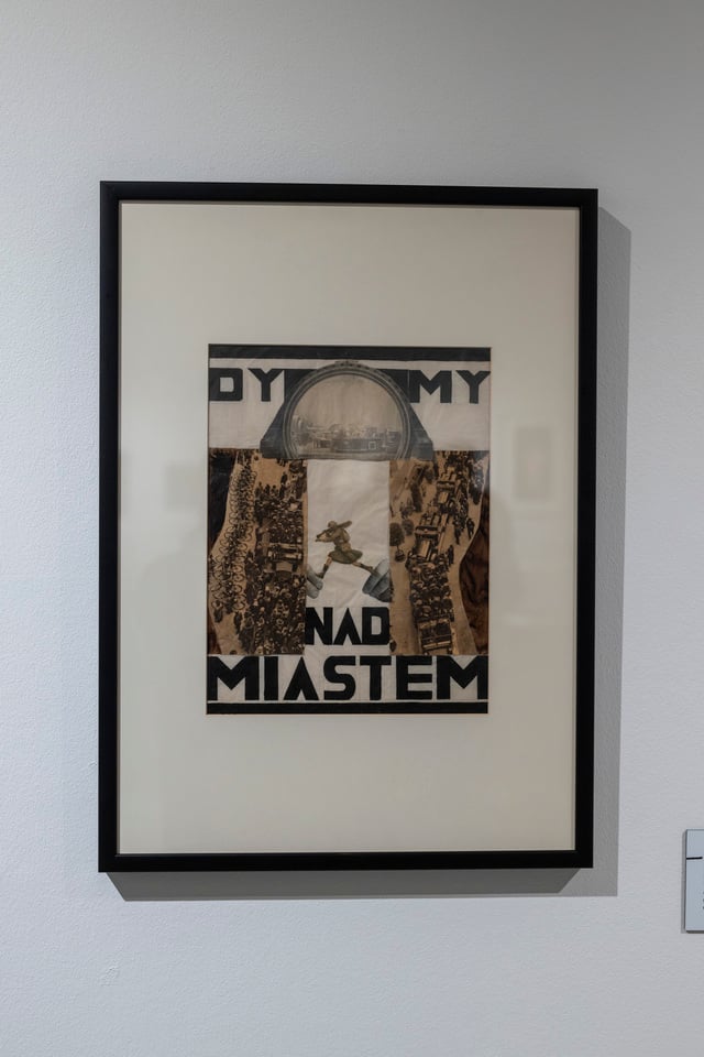 Wystawa Collage-klejone światy w Pawilonie Czterech Kopuł