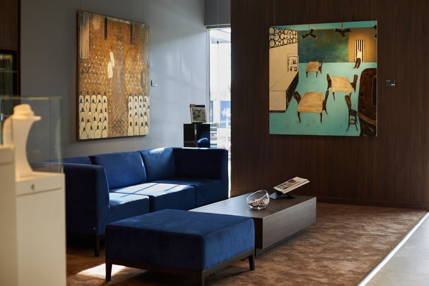 Wystawa Mon Moi w nowym salonie Goldenmark w budynku Legnicka Business House
