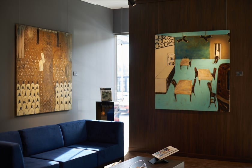 Wystawa Mon Moi w nowym salonie Goldenmark w budynku Legnicka Business House