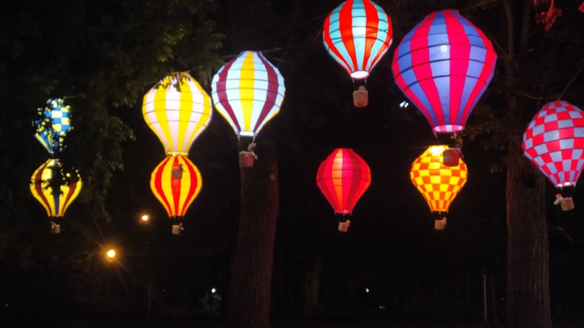 Lumina Park Wrocław zachwyca kolorami