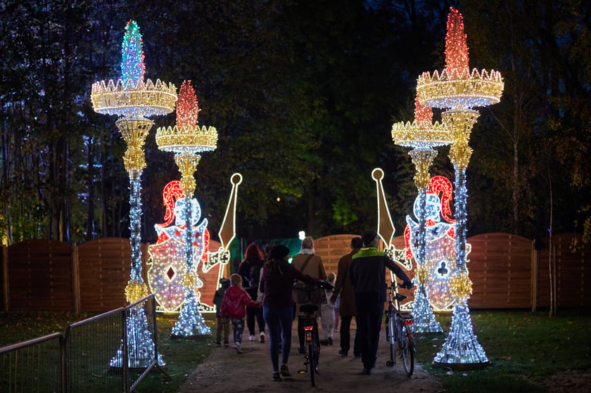 Lumina Park w Zamku Topacz pod Wrocławiem - zachwycające miejsce