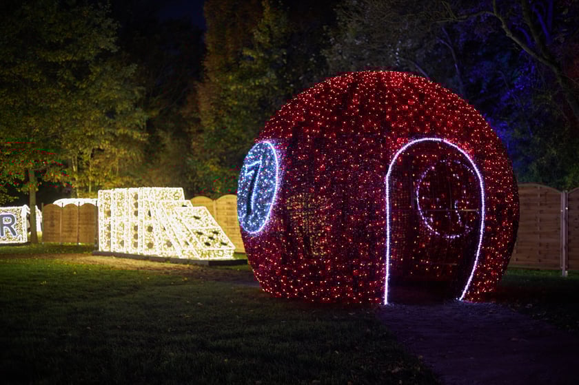 Lumina Park w Zamku Topacz pod Wrocławiem - zachwycające miejsce