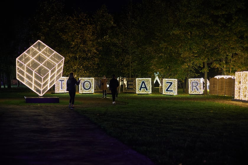 Lumina Park w Zamku Topacz pod Wrocławiem - zachwycające miejsce