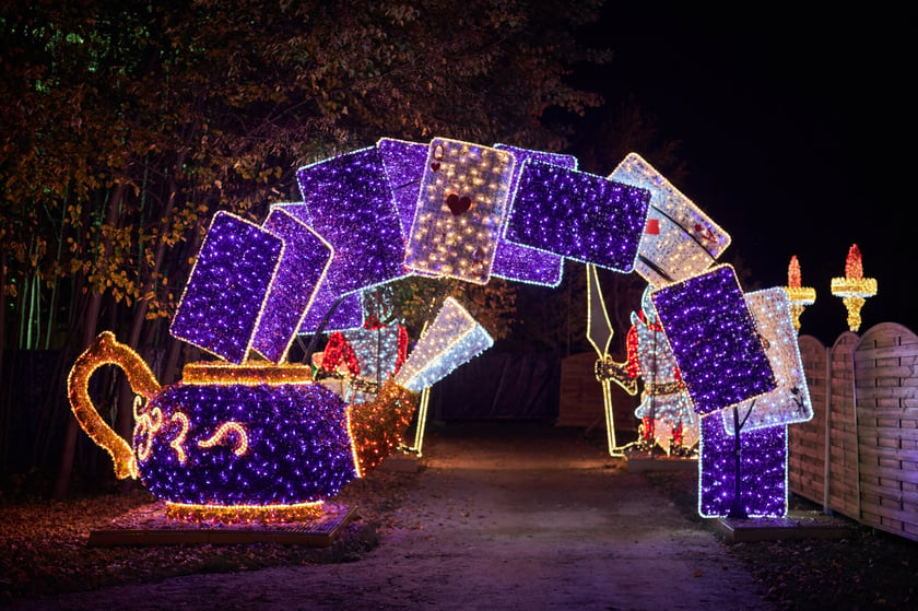 Lumina Park w Zamku Topacz pod Wrocławiem - zachwycające miejsce