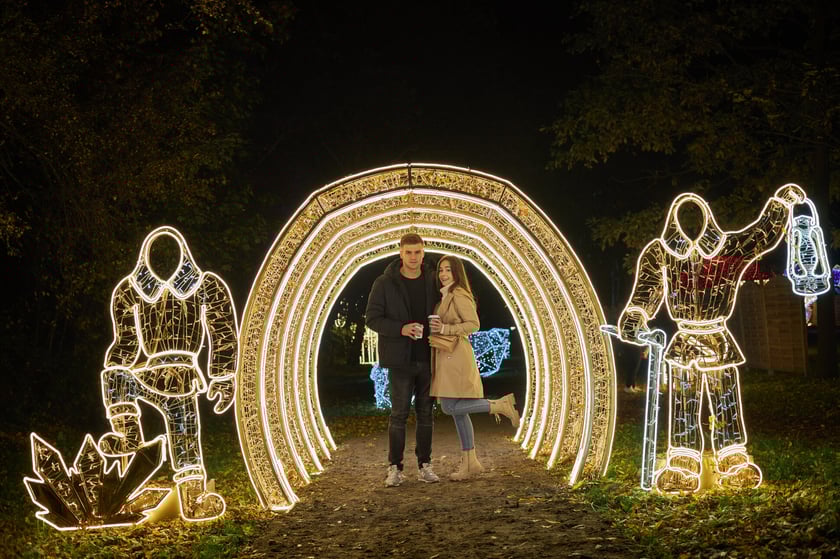 Lumina Park w Zamku Topacz pod Wrocławiem - zachwycające miejsce
