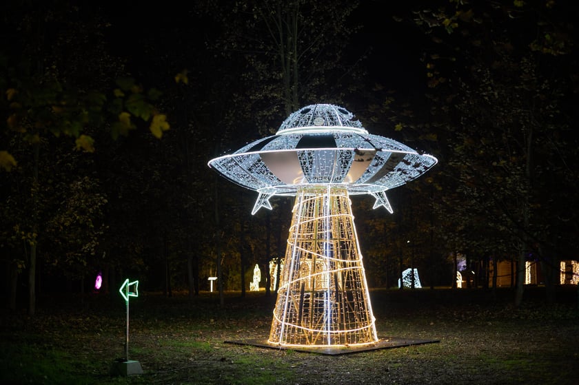 Lumina Park w Zamku Topacz pod Wrocławiem - zachwycające miejsce
