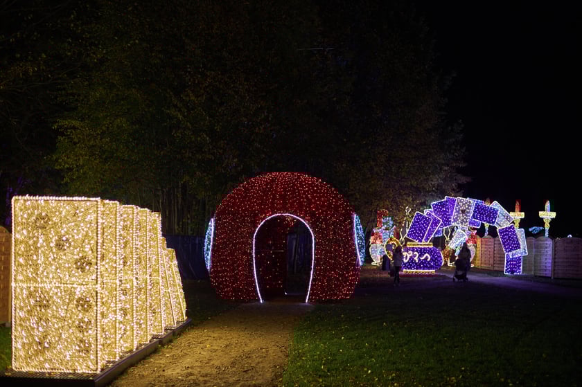 Lumina Park w Zamku Topacz pod Wrocławiem - zachwycające miejsce