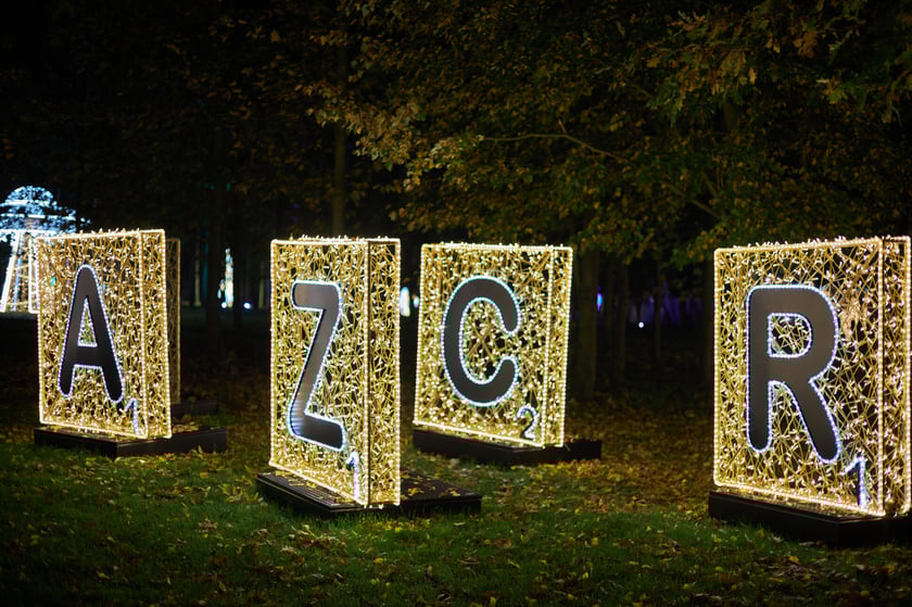Lumina Park w Zamku Topacz pod Wrocławiem - zachwycające miejsce