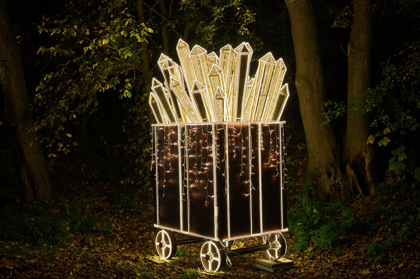 Lumina Park w Zamku Topacz pod Wrocławiem - zachwycające miejsce