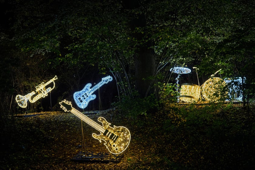 Lumina Park w Zamku Topacz pod Wrocławiem - zachwycające miejsce