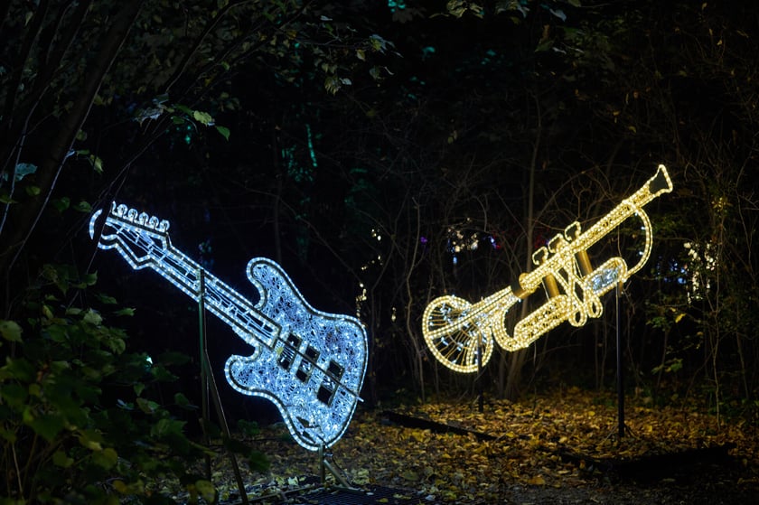 Lumina Park w Zamku Topacz pod Wrocławiem - zachwycające miejsce