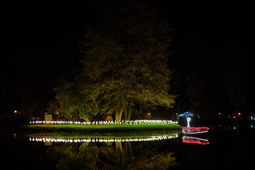 Lumina Park w Zamku Topacz pod Wrocławiem - zachwycające miejsce