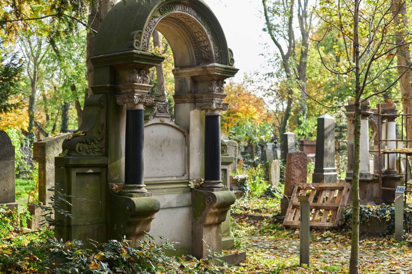 Stary cmentarz żydowski przy ul. Ślężnej we Wrocławiu