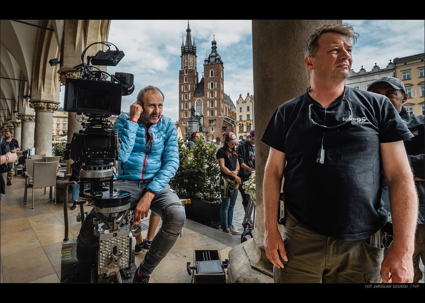 Plan zdjęciowy serialu "Erynie"