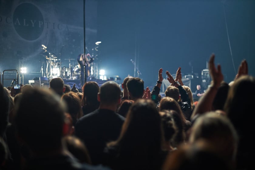 Koncert zespołu Apocalyptica w Hali Stulecia we Wrocławiu
