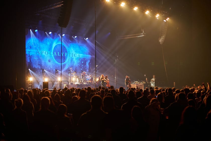 Koncert zespołu Apocalyptica w Hali Stulecia we Wrocławiu