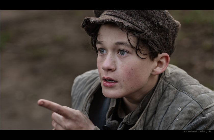 Na zdjęciu kadr z serialu "Erynie"