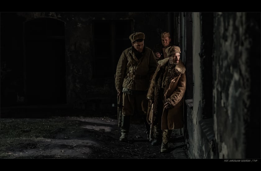 Na zdjęciu kadr z serialu "Erynie"