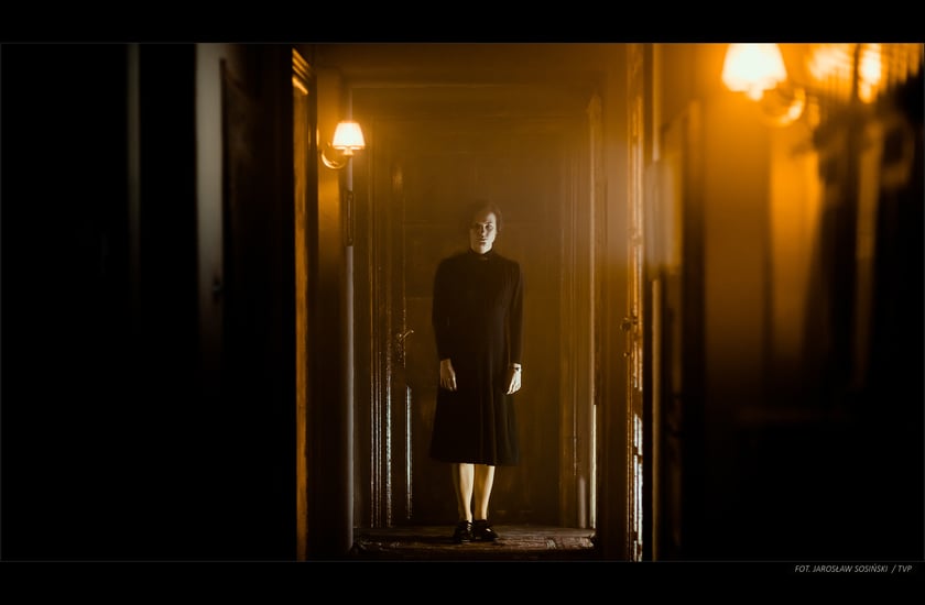 Na zdjęciu kadr z serialu "Erynie"