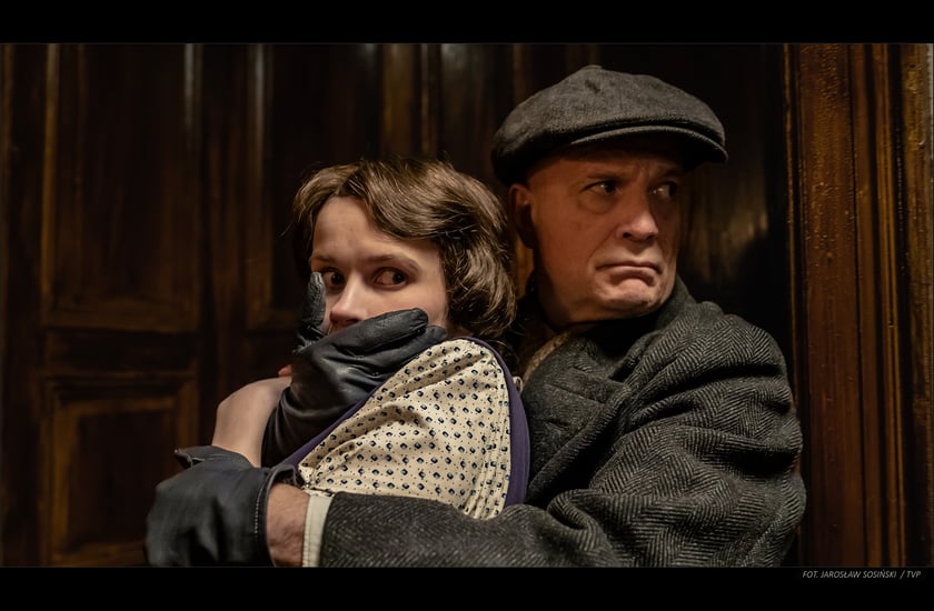 Na zdjęciu kadr z serialu "Erynie"