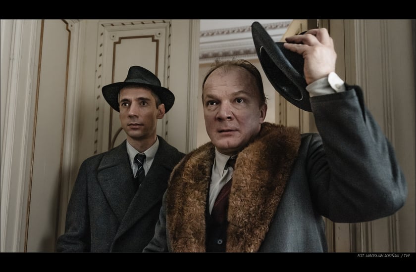 Na zdjęciu kadr z serialu "Erynie"