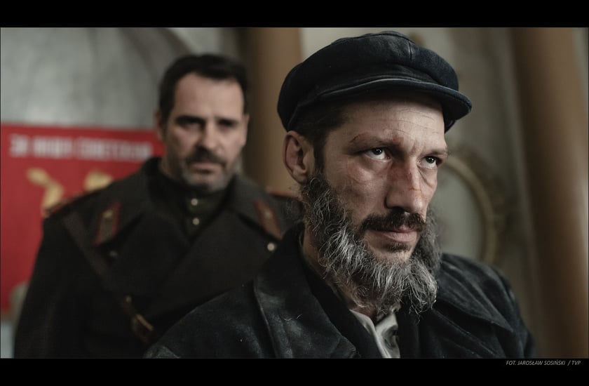 Na zdjęciu kadr z serialu "Erynie"