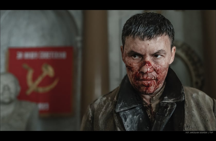 Na zdjęciu kadr z serialu "Erynie"