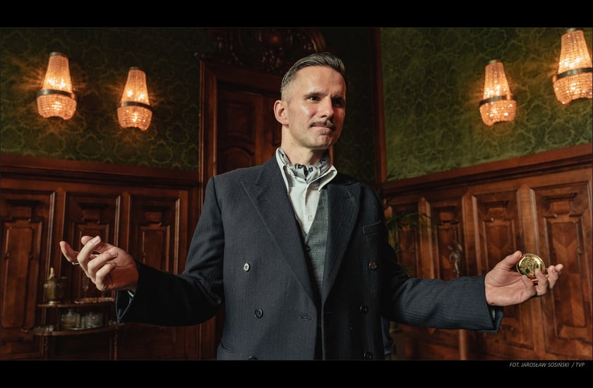 Na zdjęciu kadr z serialu "Erynie"