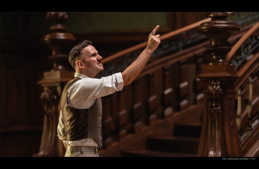 Na zdjęciu kadr z serialu "Erynie"