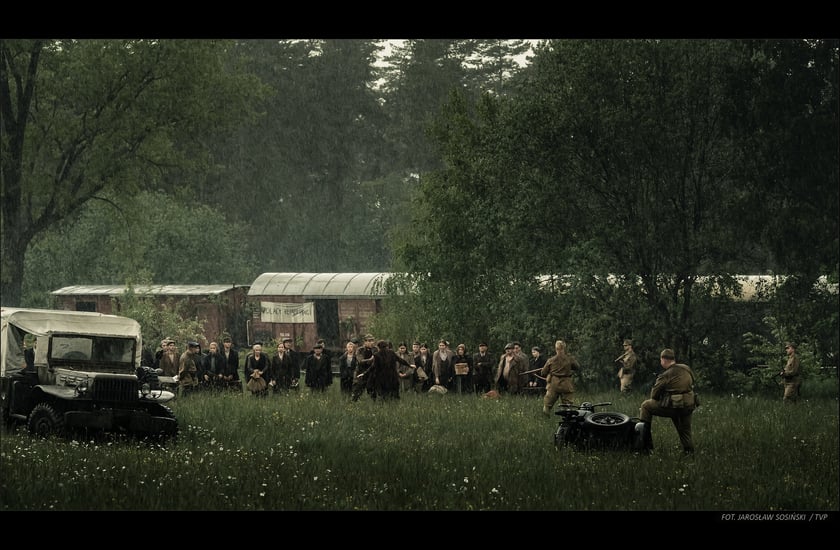 Na zdjęciu kadr z serialu "Erynie"