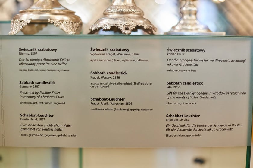 Ekspozycja "Żydowska dusza. Skarby gminy wyznaniowej żydowskiej we Wrocławiu"