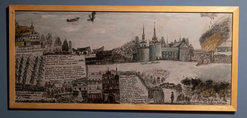 Wystawa ?Obrazy do opowiadania? w Muzeum Etnograficznym ? sceny z II wojny światowej Michała Rusewicza