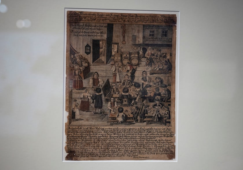 Wystawa ?Obrazy do opowiadania? w Muzeum Etnograficznym ? co działo się w karczmie przy Oławskiej przed 1717 rokiem pokazuje Thomas Jenewein