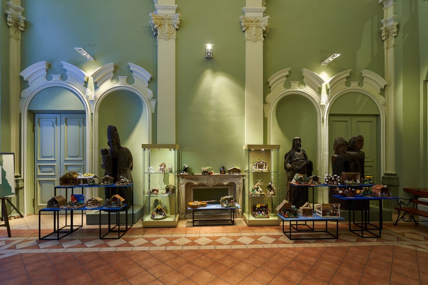 Takie piękne szopki można oglądać w Muzeum Etnograficznym we Wrocławiu