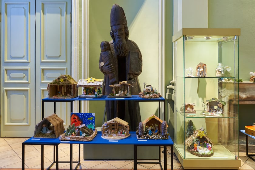 Takie piękne szopki można oglądać w Muzeum Etnograficznym we Wrocławiu