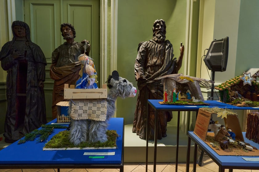 Takie piękne szopki można oglądać w Muzeum Etnograficznym we Wrocławiu