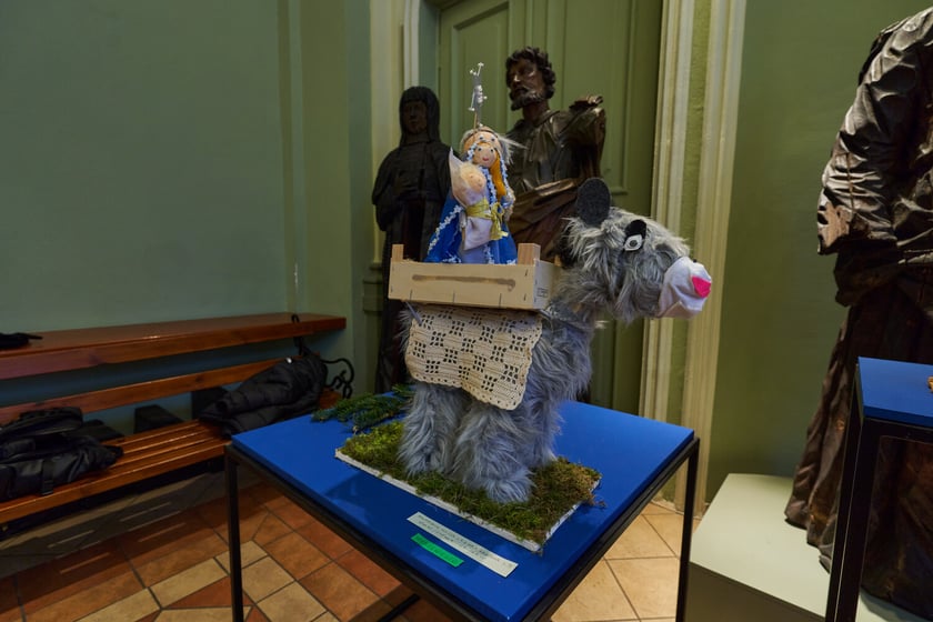 Takie piękne szopki można oglądać w Muzeum Etnograficznym we Wrocławiu