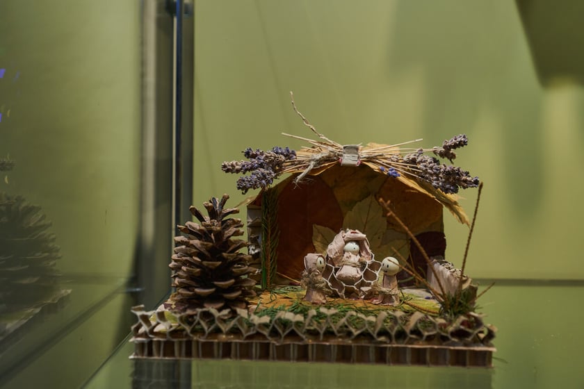 Takie piękne szopki można oglądać w Muzeum Etnograficznym we Wrocławiu