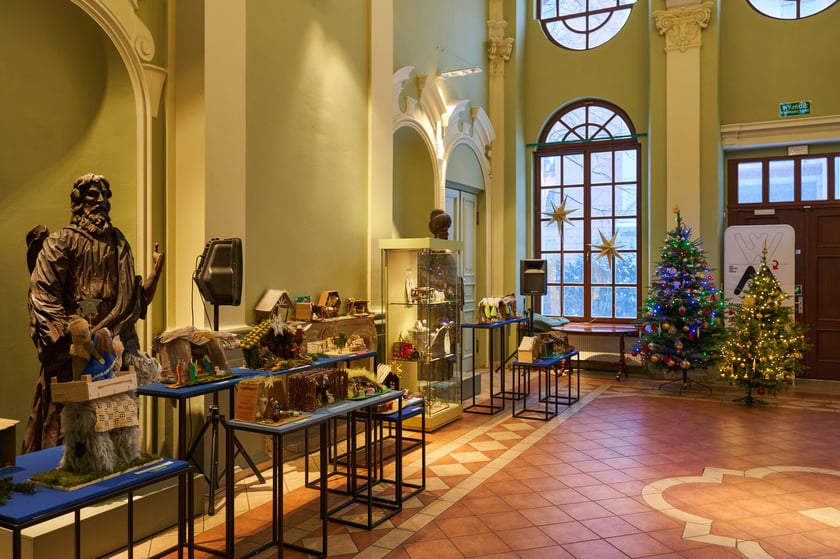 Takie piękne szopki można oglądać w Muzeum Etnograficznym we Wrocławiu