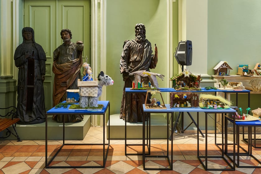 Takie piękne szopki można oglądać w Muzeum Etnograficznym we Wrocławiu