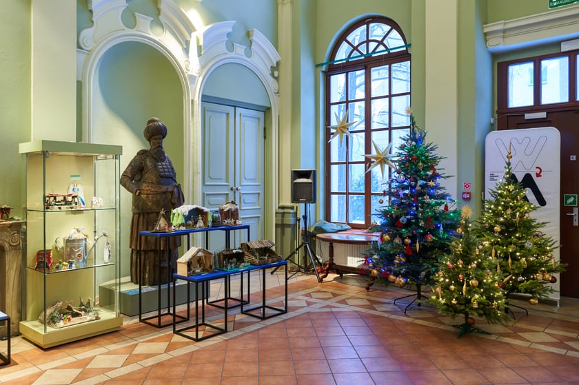 Takie piękne szopki można oglądać w Muzeum Etnograficznym we Wrocławiu