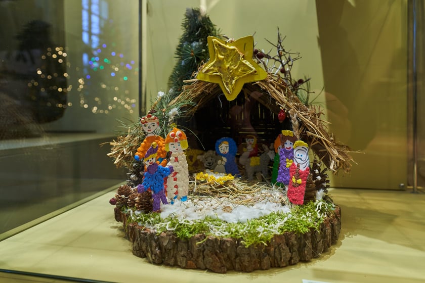 Takie piękne szopki można oglądać w Muzeum Etnograficznym we Wrocławiu