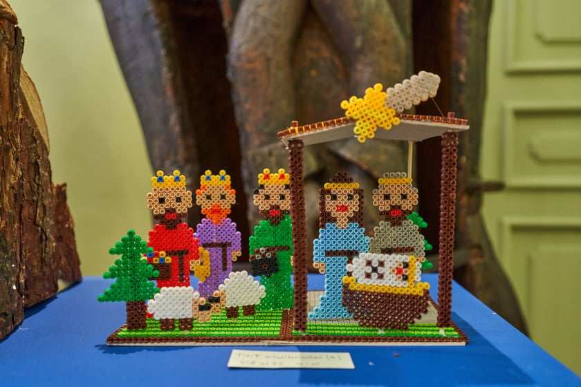 Takie piękne szopki można oglądać w Muzeum Etnograficznym we Wrocławiu