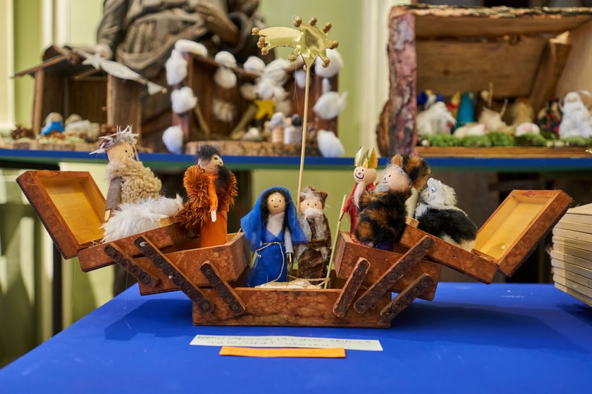 Takie piękne szopki można oglądać w Muzeum Etnograficznym we Wrocławiu